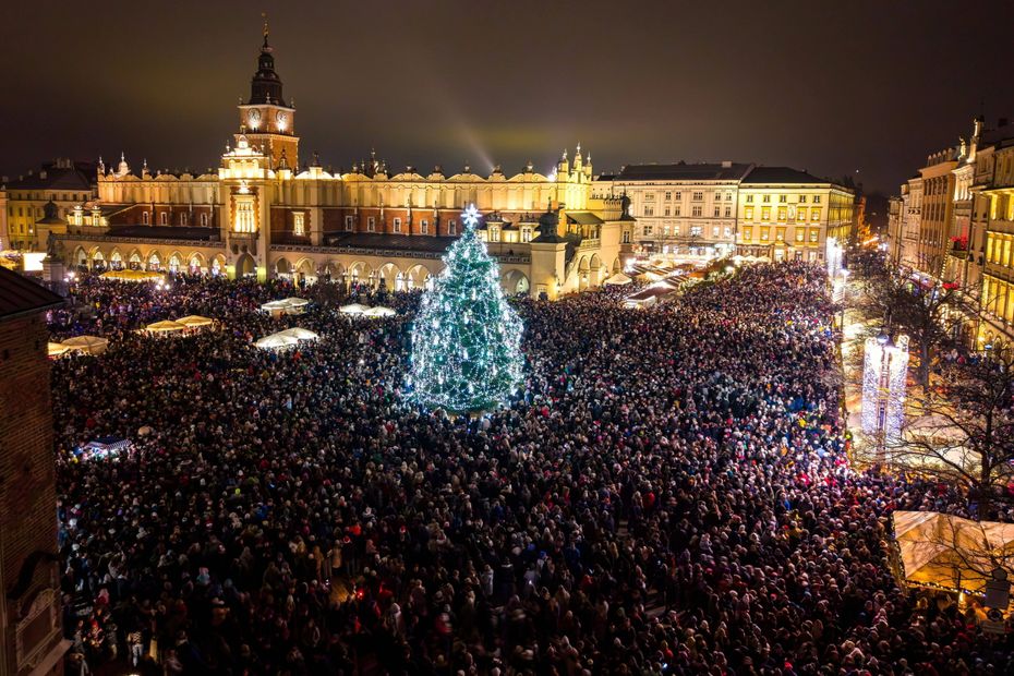 na zdjęciu: Rynek Główny w Krakowie. fot. PAP/Łukasz Gągulski