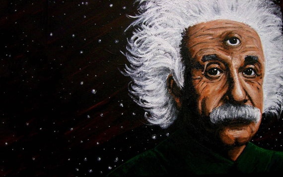 Albert Einstein, Eye