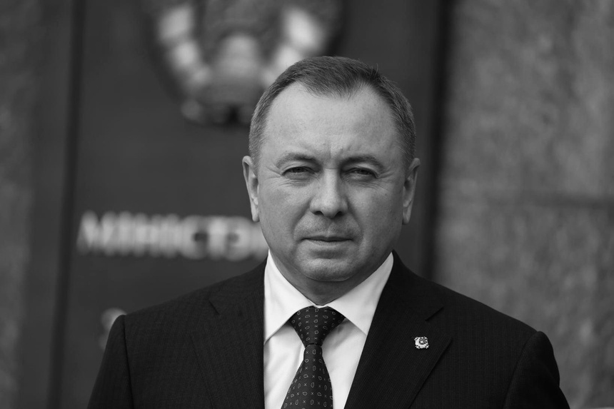 Uładzimir Makiej, zmarły szef MSZ Białorusi. Fot. Twitter/@BelarusMID