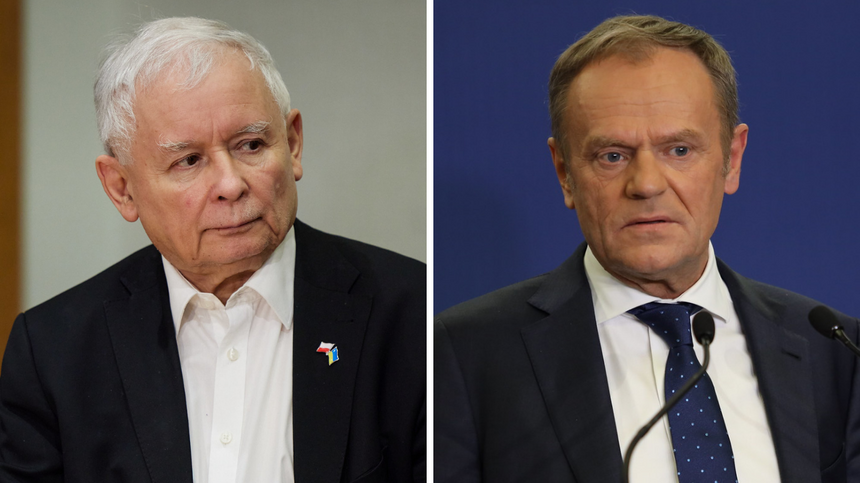 Według najnowszego sondażu Instytutu Pollster przeprowadzonego dla "Super Expressu", większość ankietowanych uważa, że Jarosław Kaczyński i Donald Tusk powinni udać się na emeryturę. (fot. Flickr: President of Ukraine, European People's Party)
