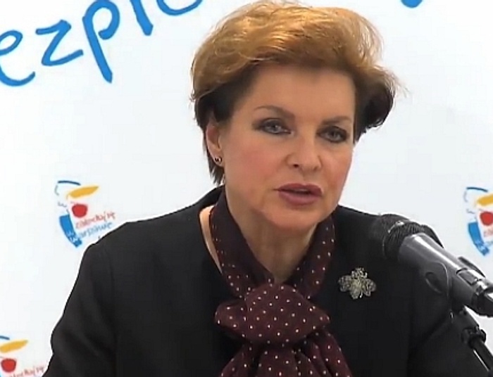 Zapiśnik- Wyborcza żegna ppor MO Ewę Gawor po 25 latach pracy w warszawskim ratuszu...