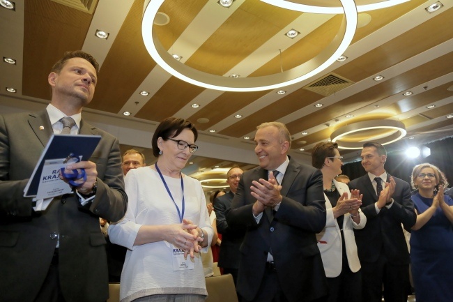 Wspólne posiedzenie rady krajowej PO i Nowoczesnej, fot. PAP/Wojciech Olkuśnik