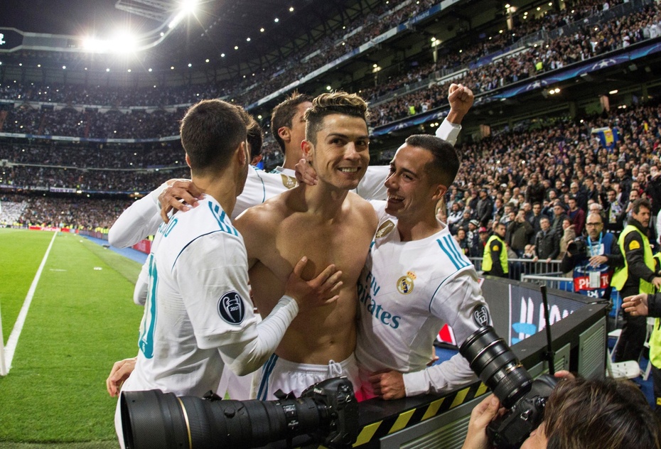 Cristiano Ronaldo dał awans Realowi Madryt. Fot. PAP/EPA