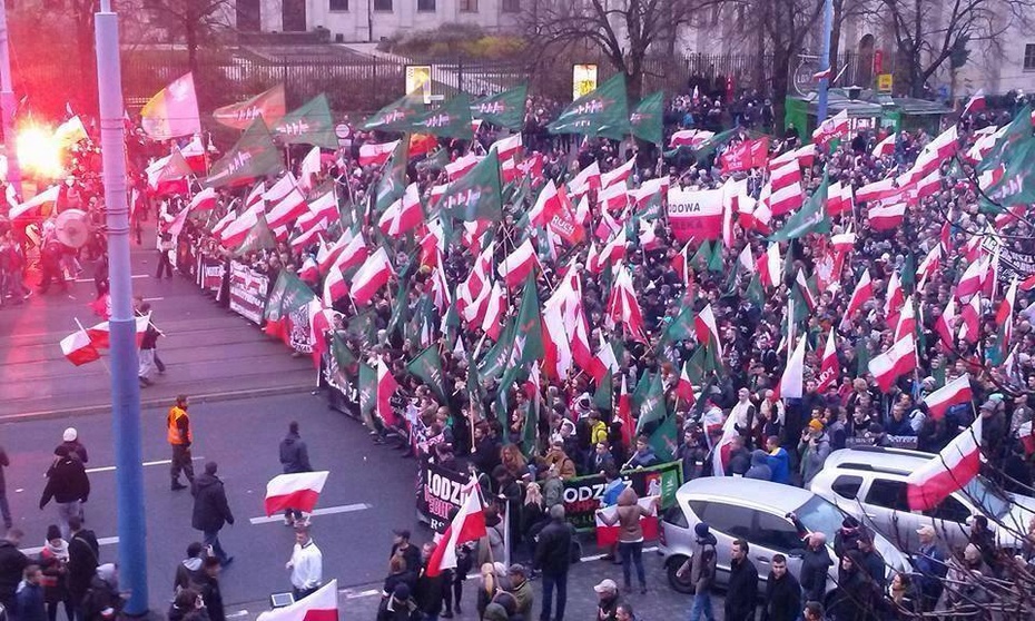 Marsz Niepodległości. fot.Wikimedia.