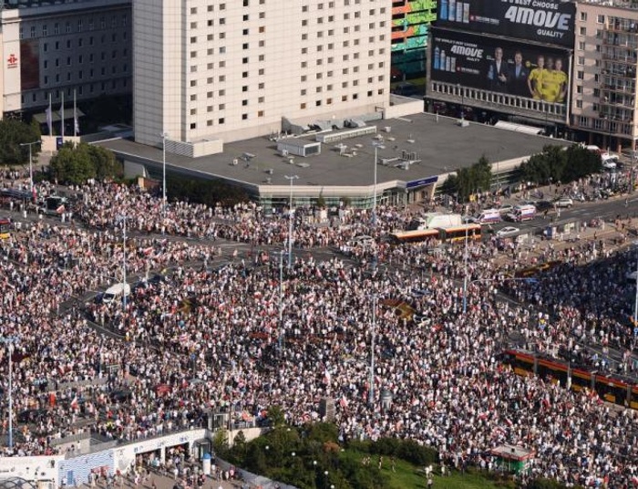Plac CENTRALNY przy rondzie Dmowskiego jako MIEJSCE ZBIERANIA SIĘ WARSZAWIAKÓW nowe centru