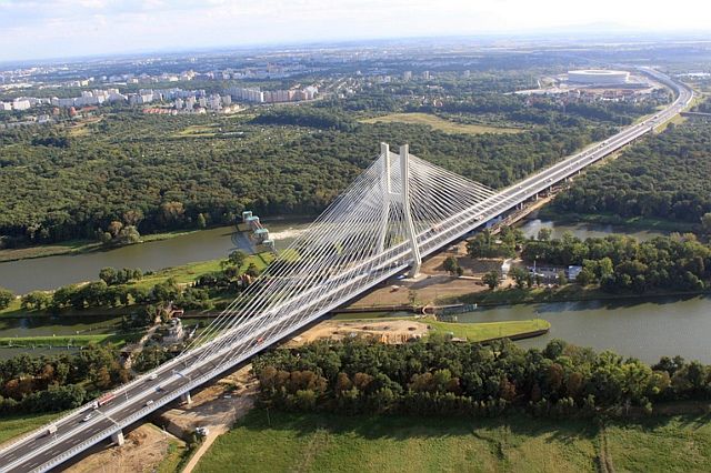 Budowa autostradowej obwodnicy Wrocławia A8 z funduszu spójności, fot. mapadotacji.gov.pl