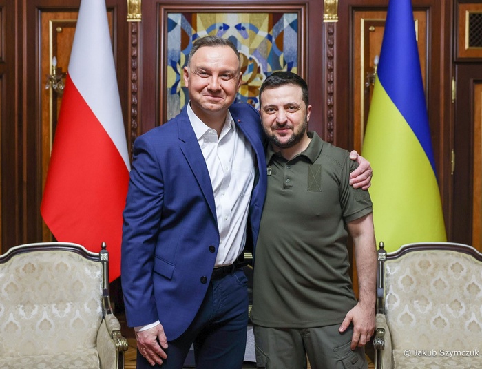 Zełenski jest już w Polsce. Wraz z Dudą przemówią do wolnego świata