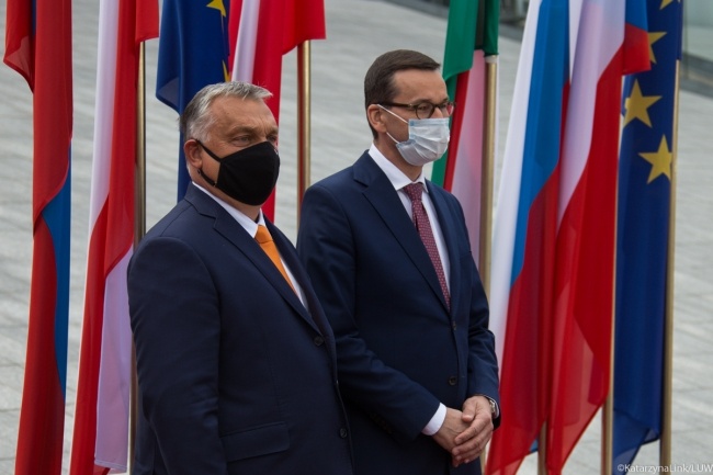 Premier Węgier Viktor Orban i premier Polski Mateusz Morawiecki, zdj. ilustracyjne, fot. Lubelski Urząd Wojewódzki