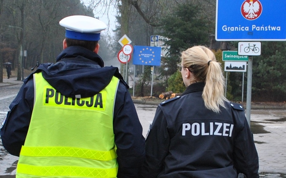 Patrol na granicy polsko-niemieckiej. Zdjęcie ilustracyjne, fot. zachodniopomorska policja