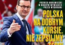 Premier Morawiecki bohaterem okładki tygodnika "Sieci".