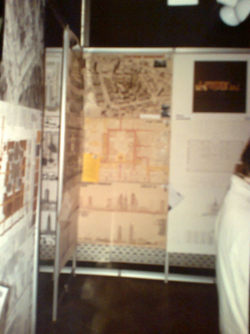 Ekspozycja pracy konkursowej w SARP 1992