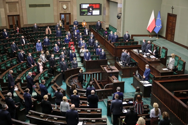 Sejm RP. Fot. PAP/Wojciech Olkuśnik