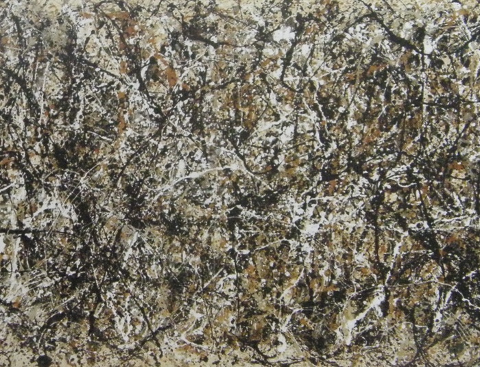 Jackson Pollock i jego „upodobanie do płynnych powierzchni”