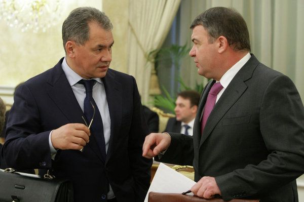 A. Sierdiukow i S. Szojgu, 2012.