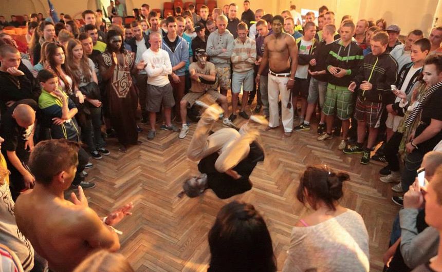 grecki mistrz break dance - bboy Stank zadziwia nawet Brazylijczyków