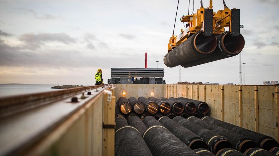 Budowa gazociągu Nord Stream 2.