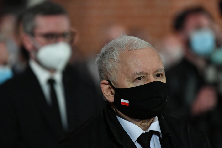 Jarosław Kaczyński, prezes PiS. Fot. PAP/Adam Warżawa