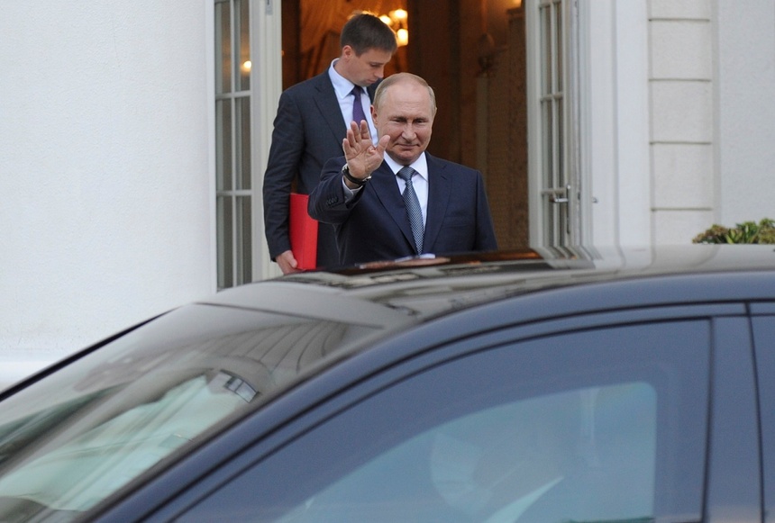 Prezydent Rosji Władimir Putin. Fot. PAP/EPA/Russian Presidential Press Office / POOL