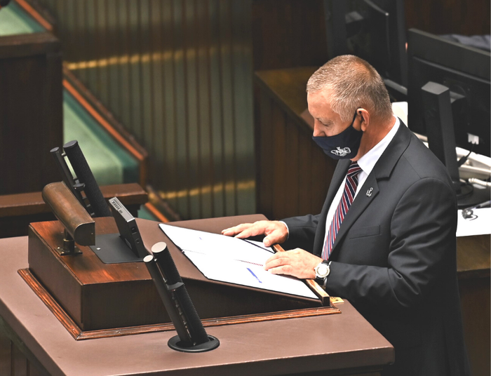Marian Banaś: Do NIK wpłynął wniosek o uchylenie mi immunitetu