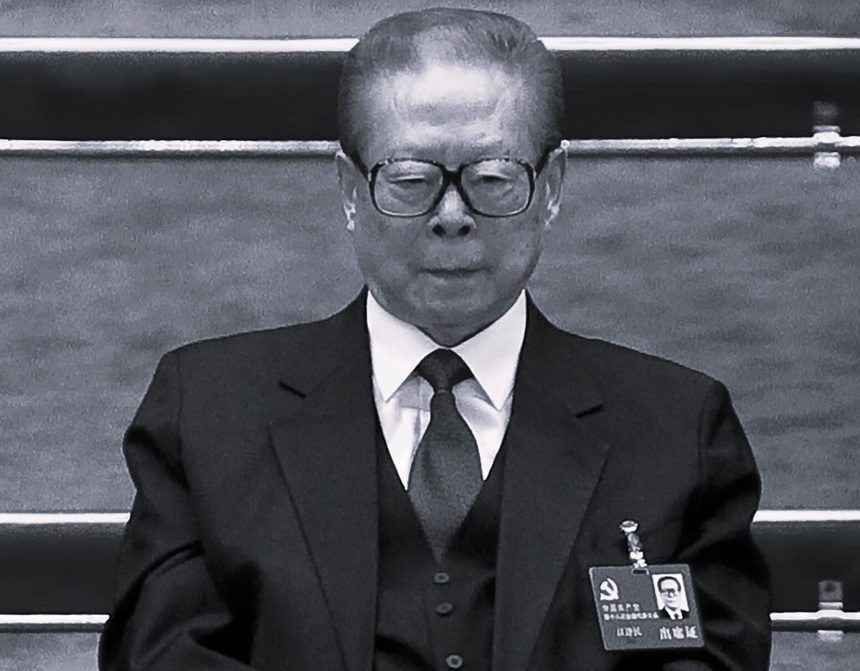 Były przywódca Chin Jiang Zemin. Fot. PAP/EPA/DIEGO AZUBEL