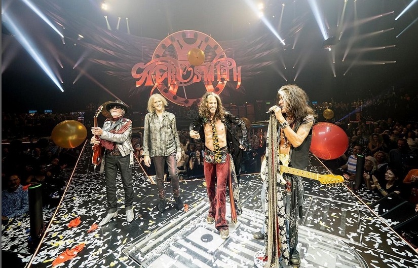 Zespół Aerosmith wyruszy w pożegnalną trasę koncertową. Fot. Instagram/Aerosmith @rosshalfin