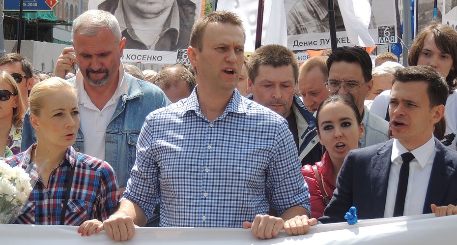 Aleksiej Nawalny. fot. Wikimedia
