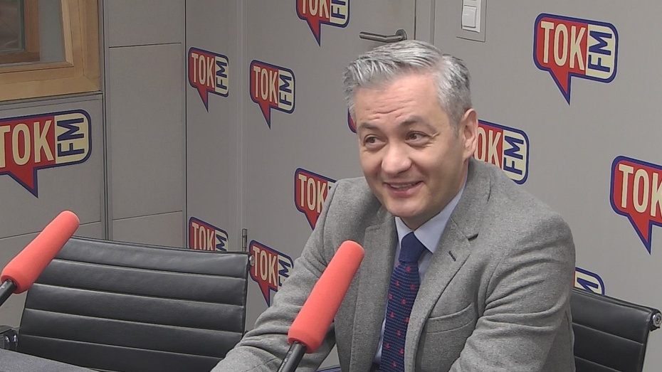 Robert Biedroń, przewodniczący Wiosny. Fot. TOK FM