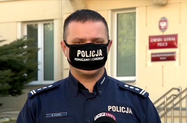 Rzecznik KGP Mariusz Ciarka, fot. PAP wideo