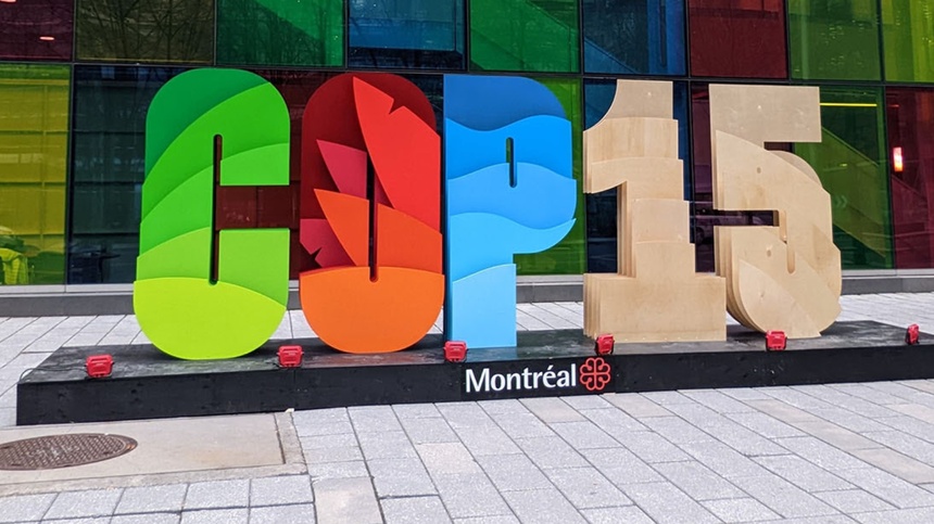 Podczas konferencji COP15 w Montrealu osiągnięto porozumienie w sprawie bioróżnorodności. (fot. Twitter)
