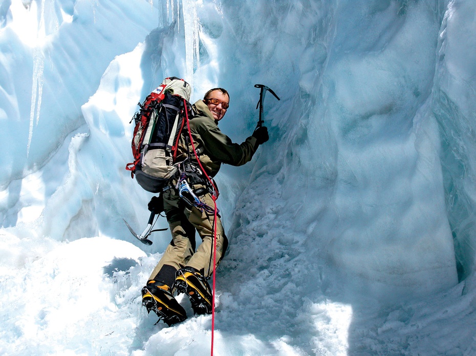 Denis Urubko schodzi z K2.