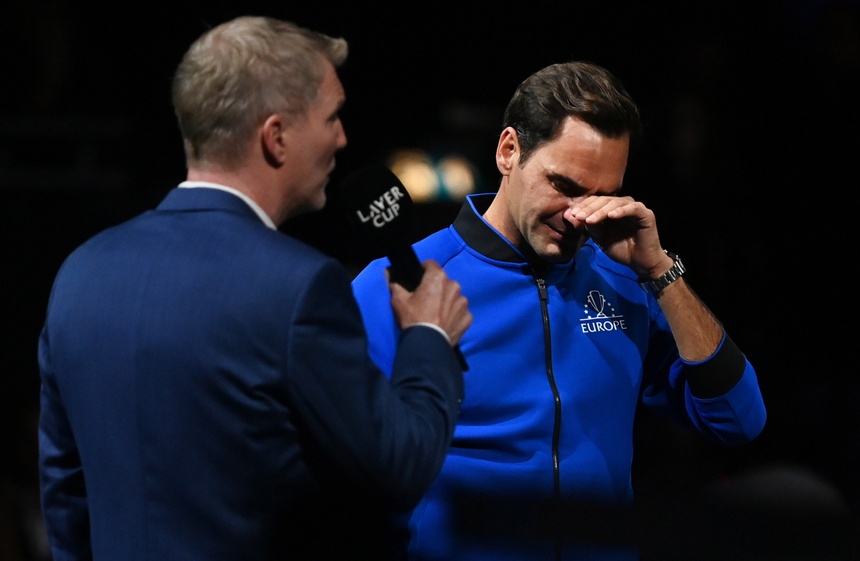 Ostatni mecz legendy Federera. Jego największy rywal nie krył łez