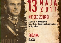 Plakat lubińskiego Marszu Rotmistrza.