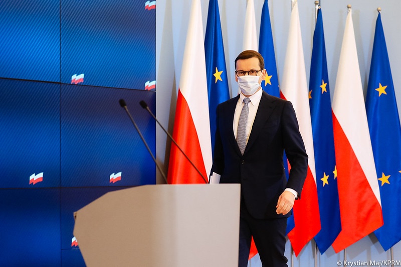Premier Mateusz Morawiecki. Fot. Flickr/Premierrp