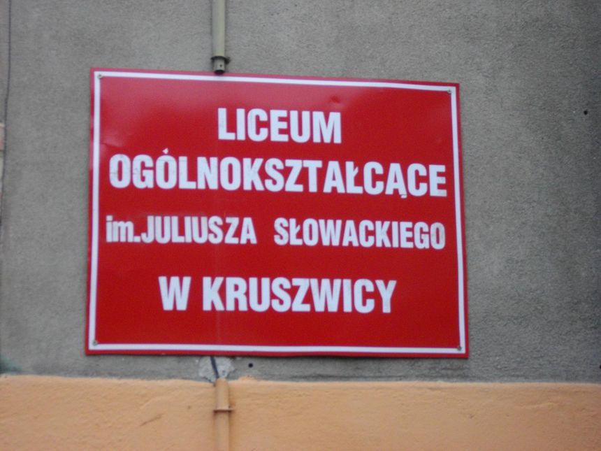 Liceum Ogólnokształcące w Kruszwicy.