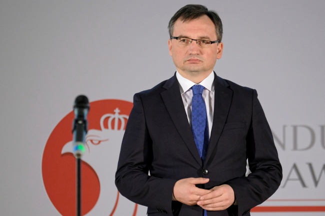 Minister sprawiedliwości i Prokurator Generalny Zbigniew Ziobro. Fot. PAP/Andrzej Grygiel