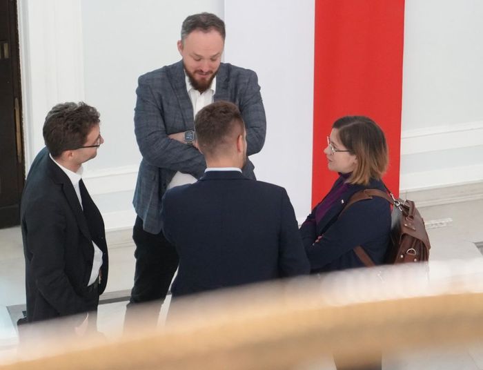 Przyłapał posłankę Matysiak. Zrobił jej zdjęcie z "przyczajki"