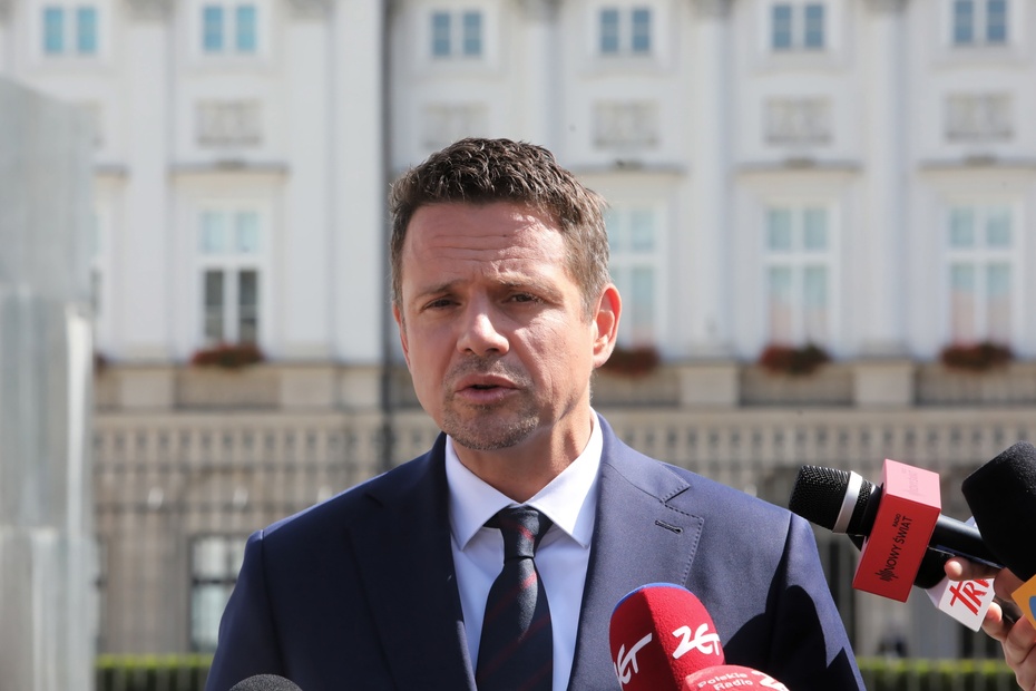 Protest komitetu Rafała Trzaskowskiego został odrzucony. Fot. PAP/Wojciech Olkuśnik