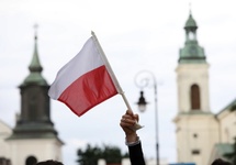 Obchody 77. rocznicy Powstania Warszawskiego. fot. PAP/Tomasz Gzell