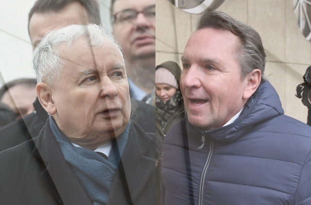 Jarosław Kaczyński, Gerald Birgfellner. Żródła fotografii: PAP/Piotr Nowak; pis.org.pl