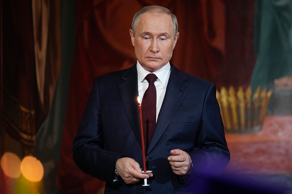 Władimir Putin. Fot. PAP/EPA/ALEXANDER ZEMLIANICHENKO / POOL