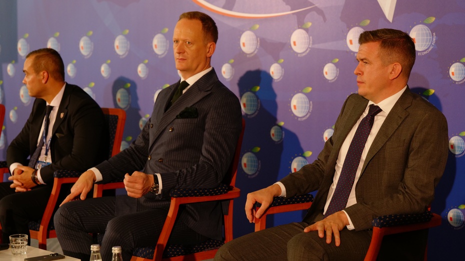 Zdjęcie: Prezes Totalizatora Sportowego podczas Forum Ekonomicznego 2022