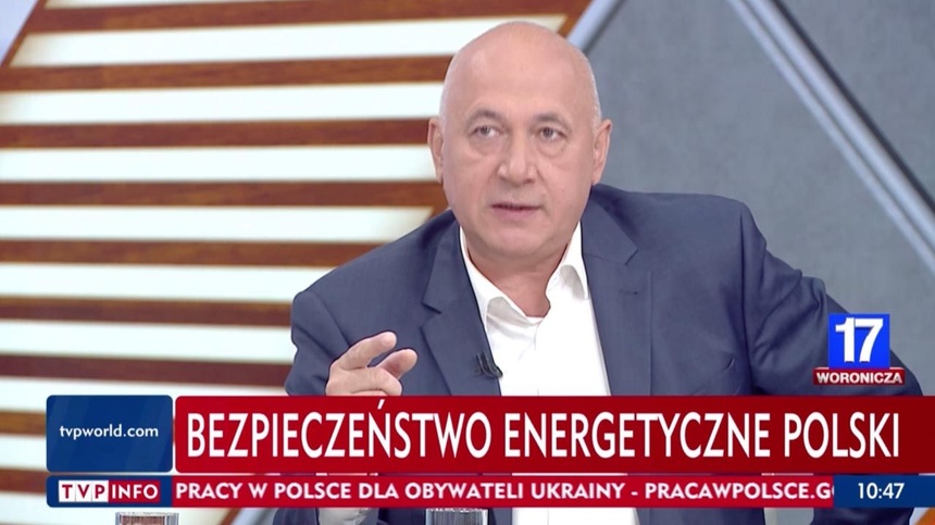 Brudziński zaszokował słowami o Niemczech w TVP Info. Fot. Screenshot/TVP Info