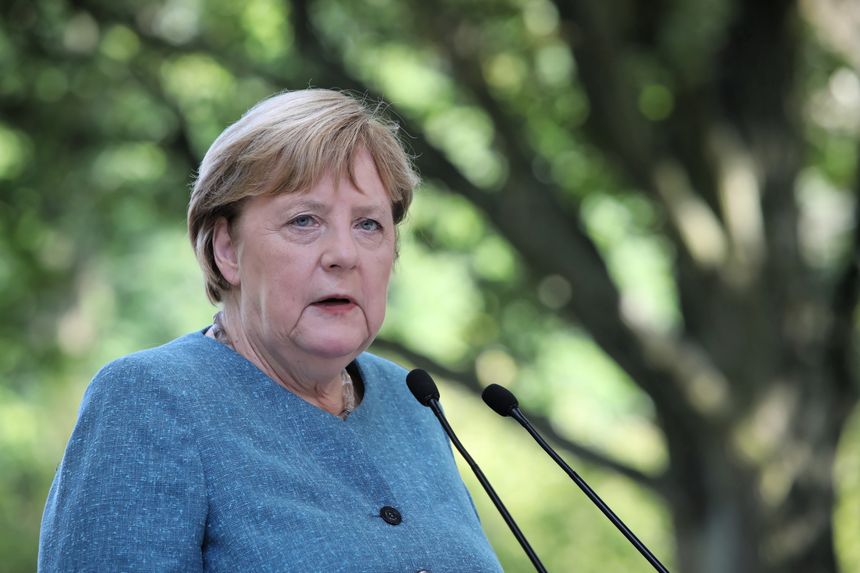 Angela Merkel z wizytą w Polsce. Fot. PAP/Wojciech Olkuśnik