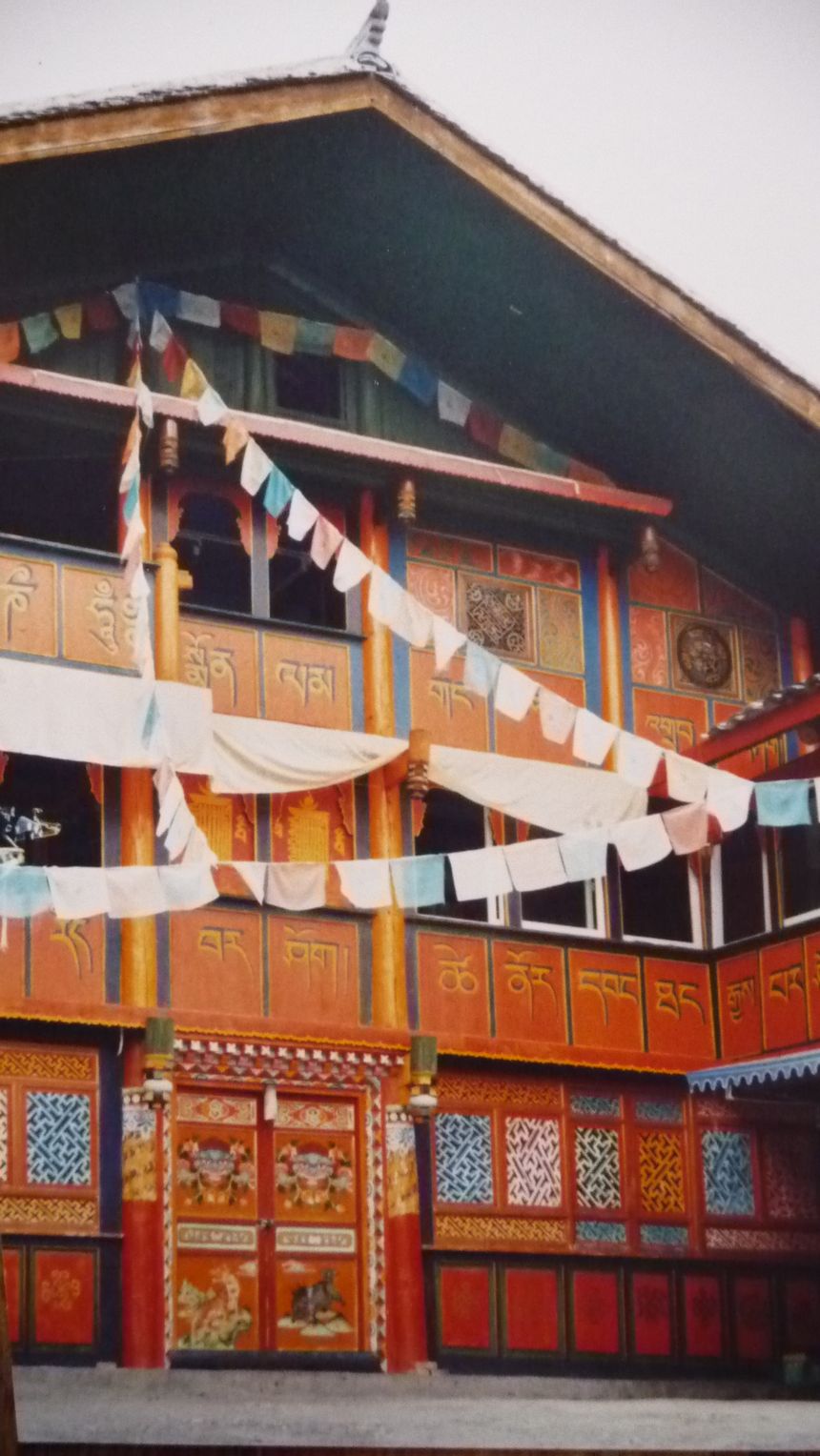 dom gościnnej rodziny tybetańskiej