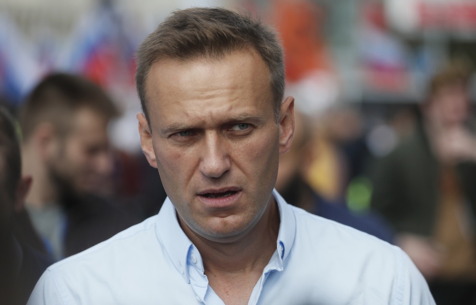 Aleksiej Nawalny. fot. PAP/EPA/SERGEI ILNITSKY