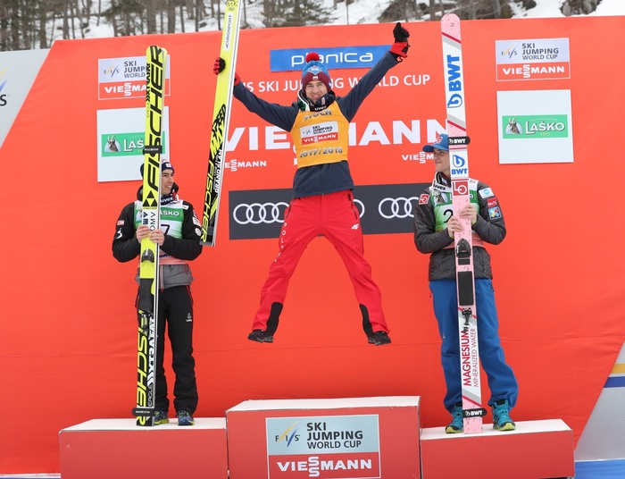 Fenomenalny finał Kamila Stocha w Planicy. W nagrodę dostał rower