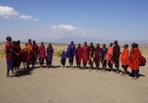 Masajowie w Ngorongoro, Tanzania © Bogna Janke