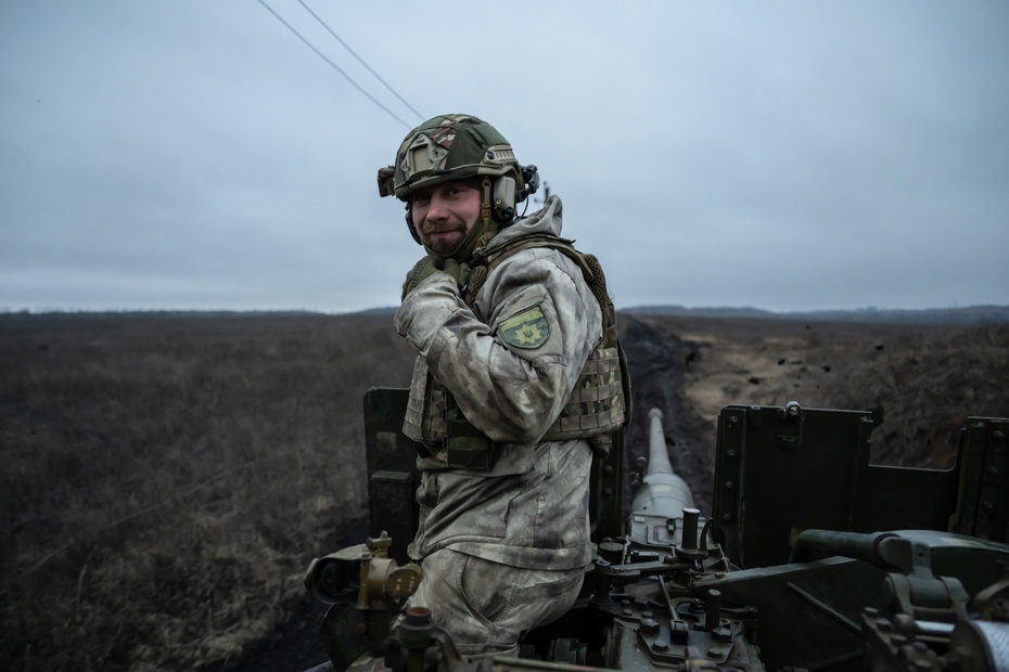 Ukraiński żołnierz. Fot. PAP/Viacheslav Ratynskyi