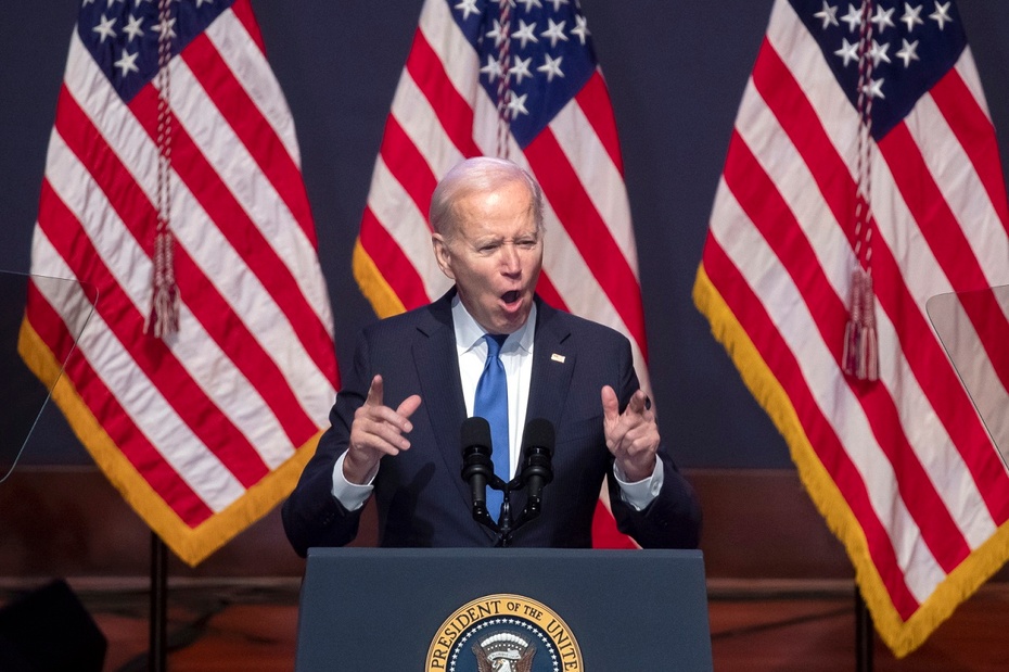 Prezydent USA Joe Biden. Fot. PAP/EPA/MICHAEL REYNOLDS