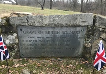 Grob Brytyjskich zolniezy, zdradziecko zabitych.